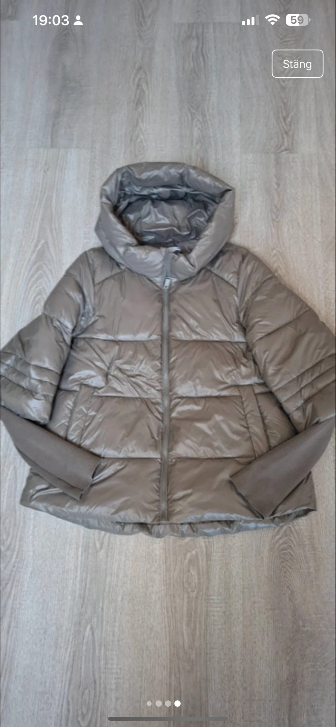 Quiltad jacka   - 2