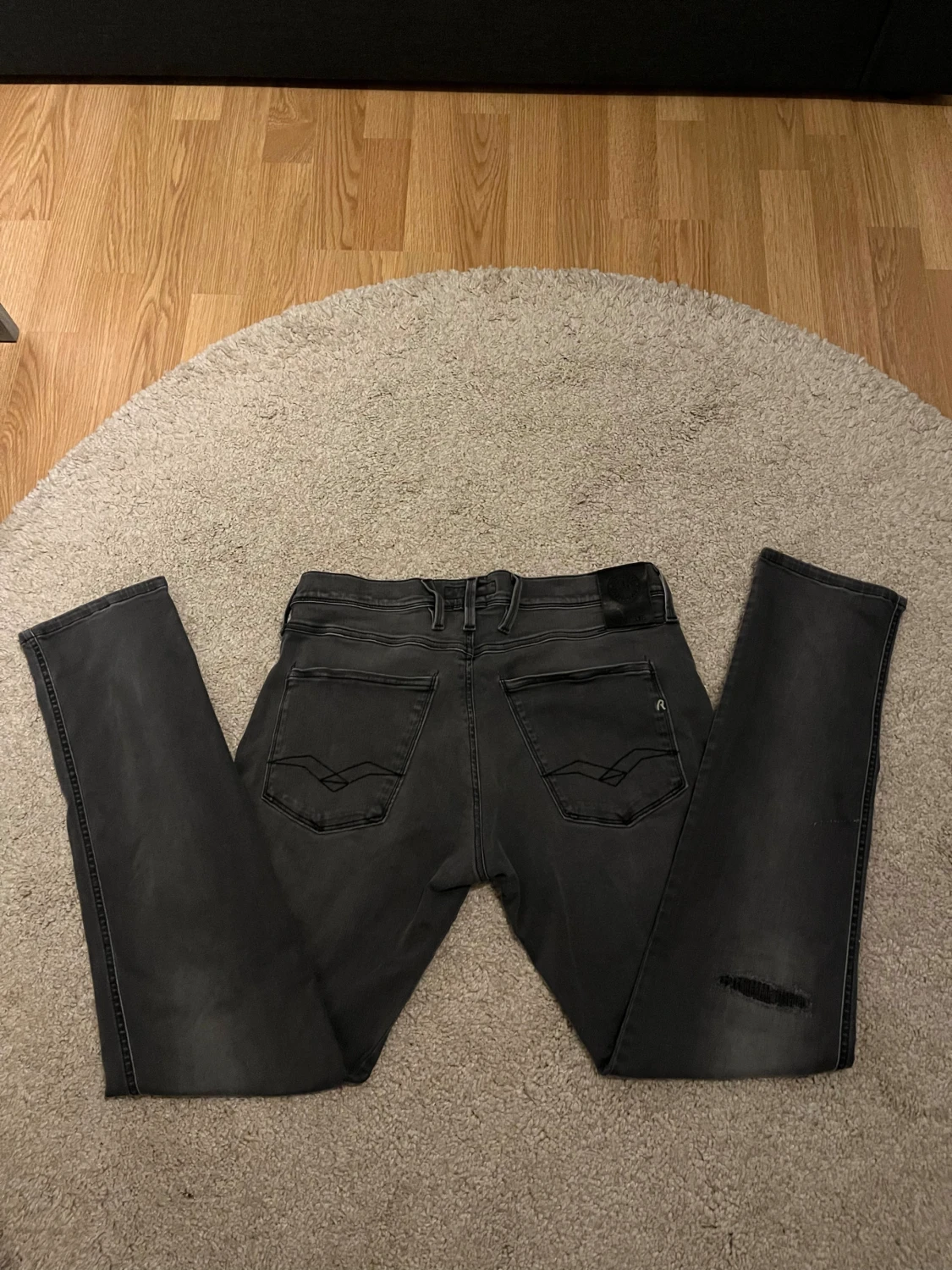 Replay svarta skinny jeans - 1