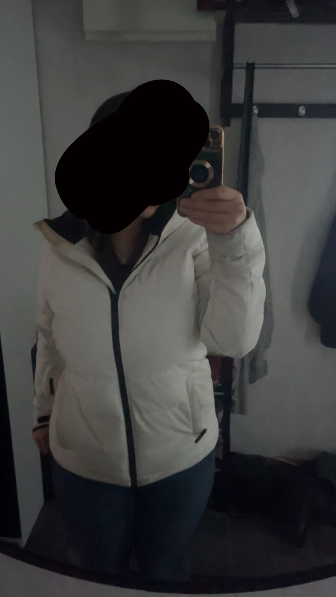 Vit vinter jacka - 1