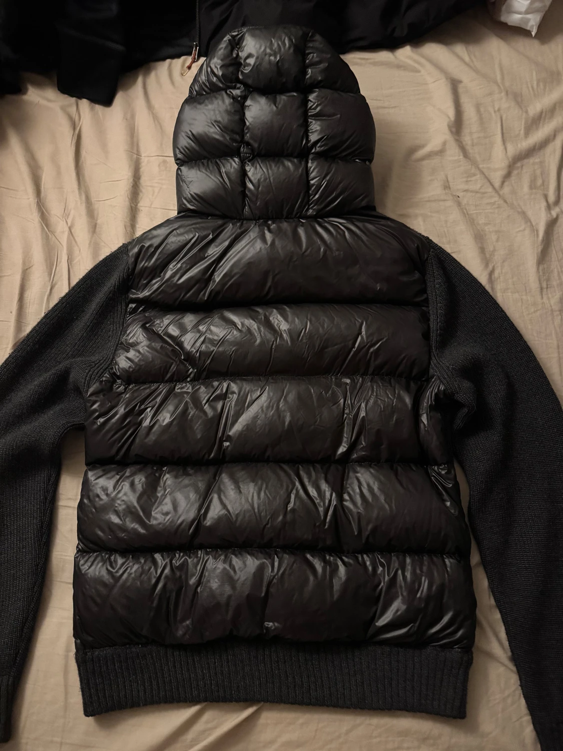Mörk Grå Moncler Cardigan XL - 1