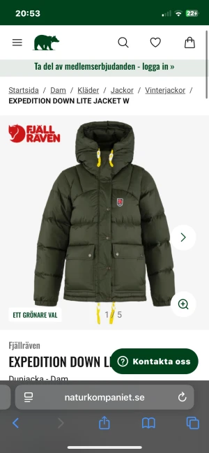 Söker Fjällräven jacka - Söker denna i vilken av dessa färgerna som helst i storlek XXS - S . Köper för mellan 0-2500kr 