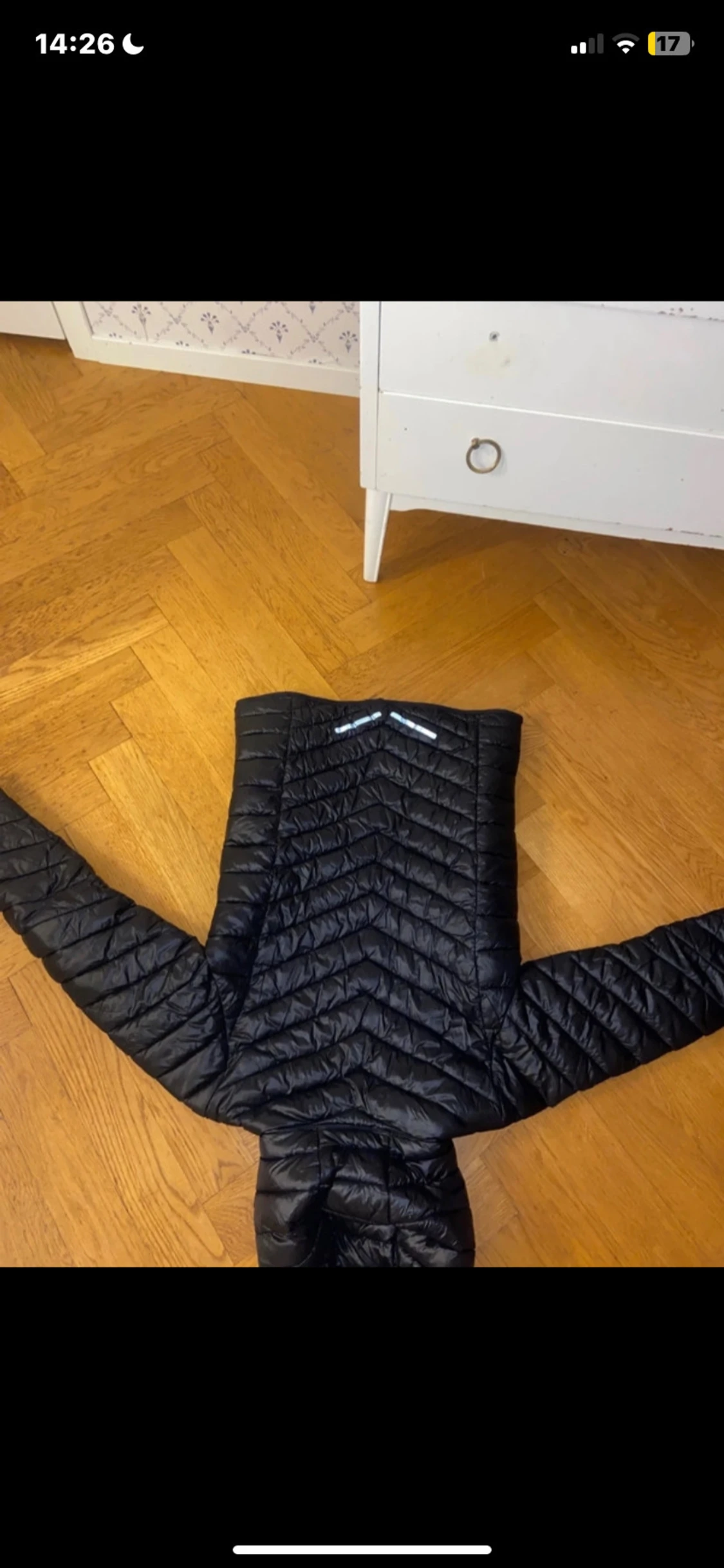 Svart McKinley pufferjacka med huva - 2