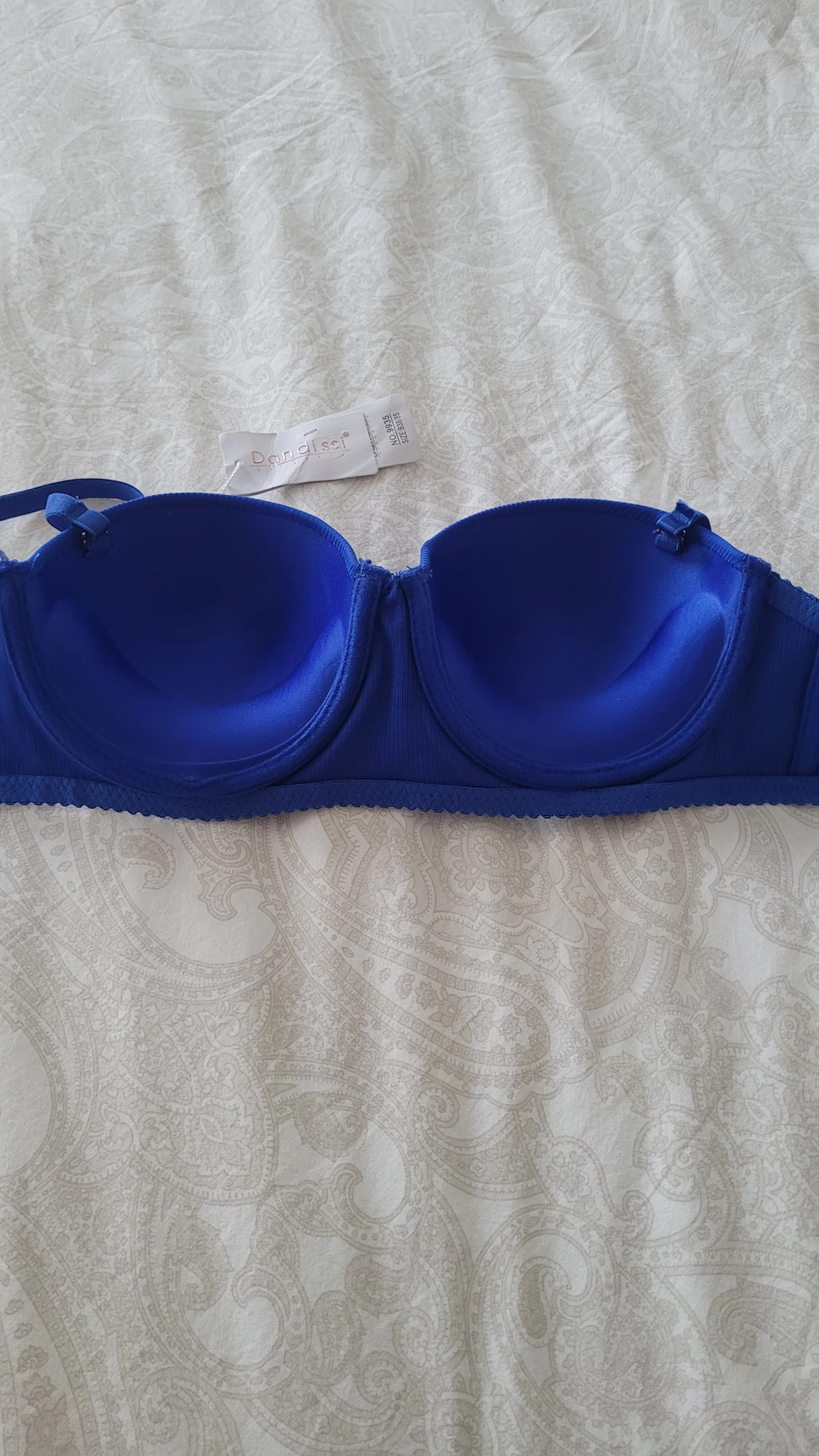 Blå balconette behå från Dandissi - 1