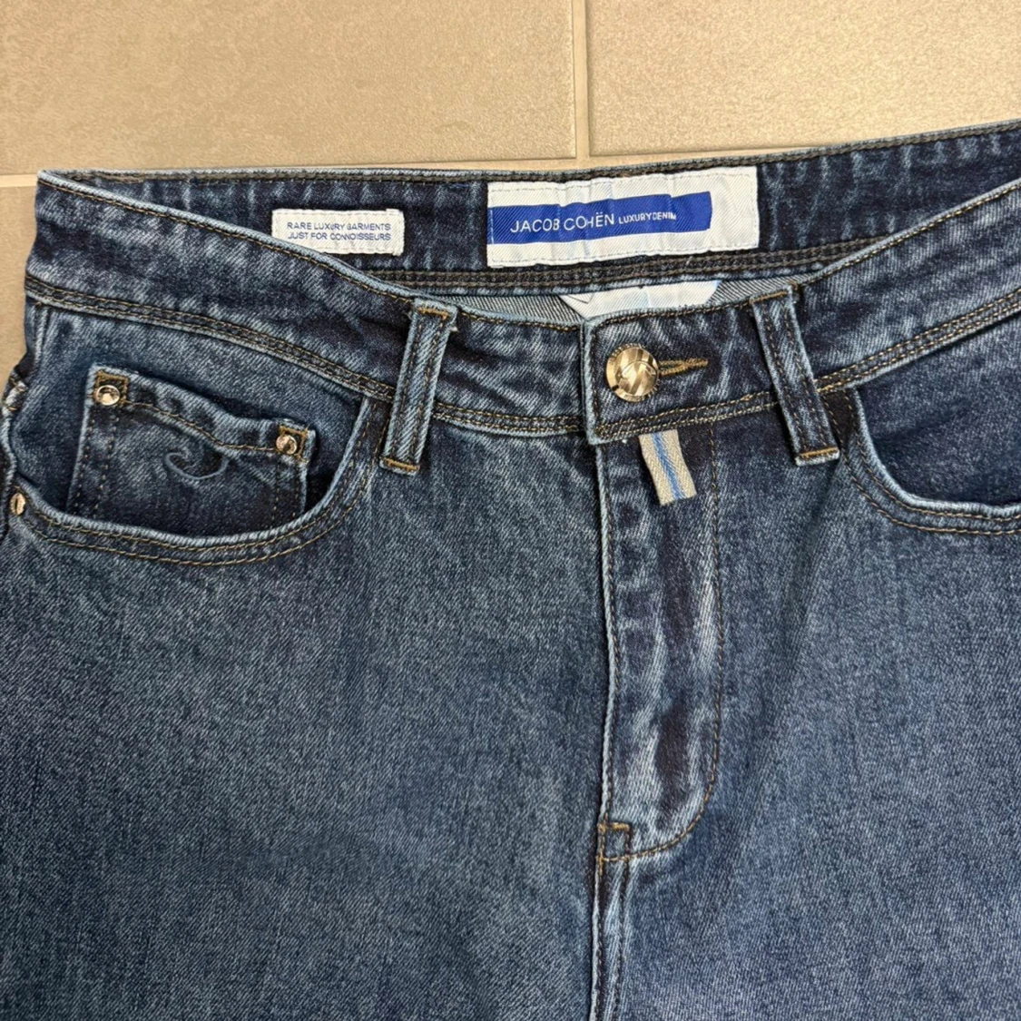 Blå jeans från Jacob Cohen, storlek 32 - 2