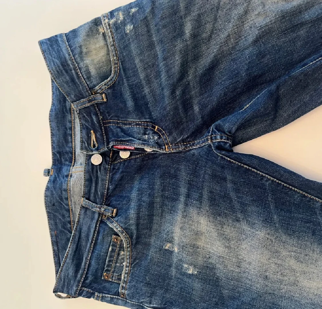 Blå jeans från Dsquared2, storlek 44