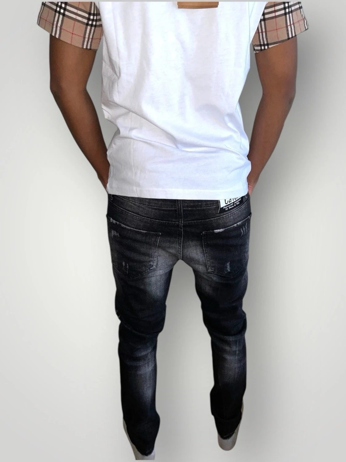 Dsquared2 jeans strl 46 svart - 1