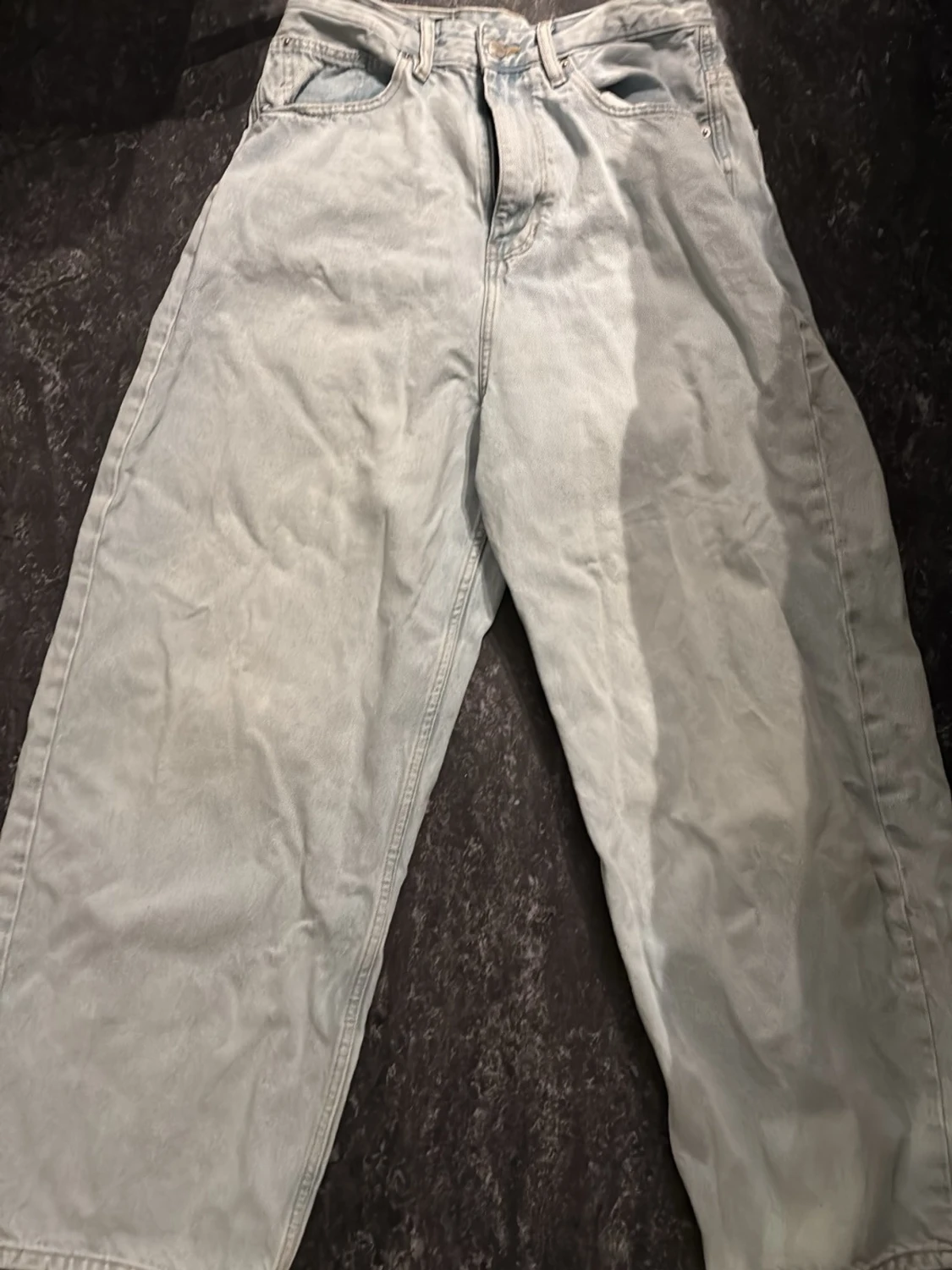 Baggy Ljusblåa jeans W30