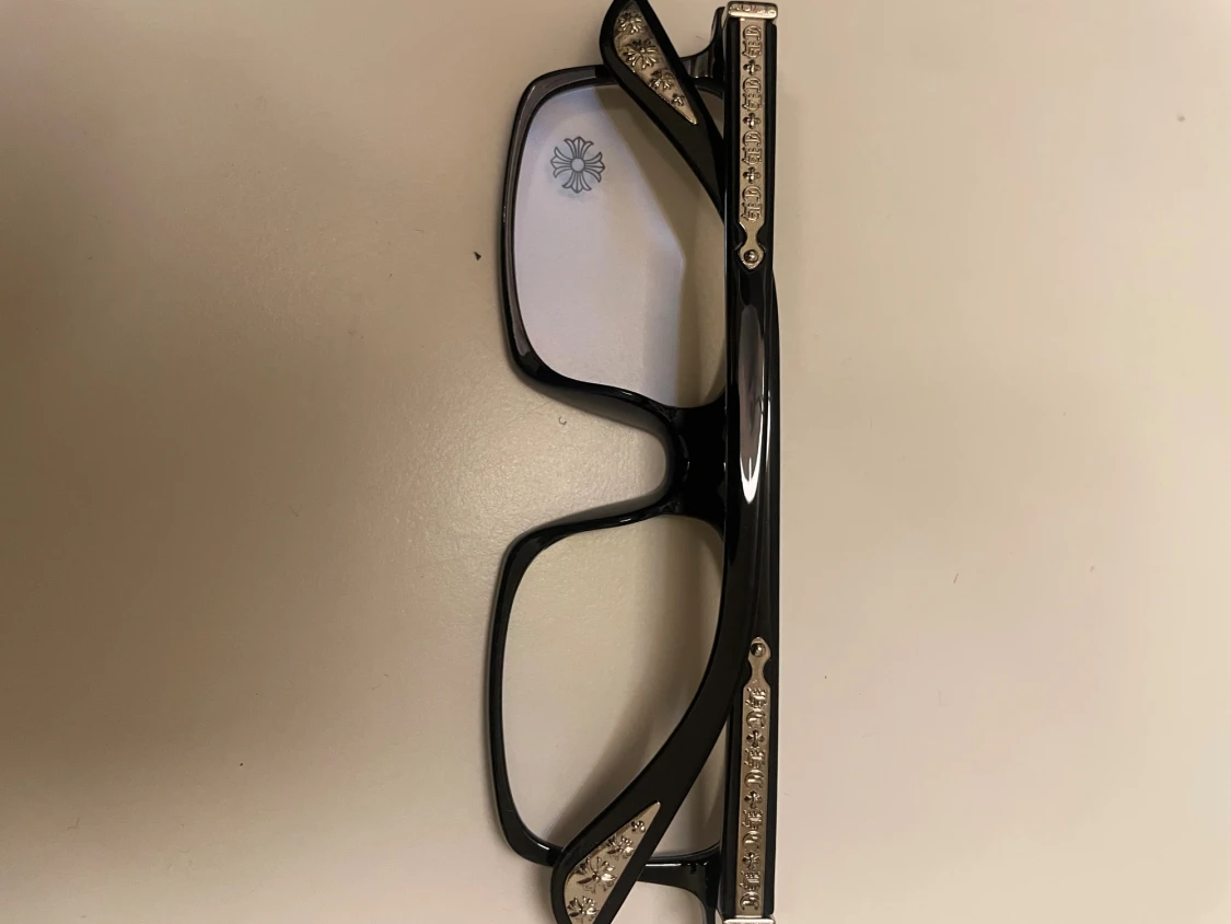 Svarta chrome hearts glasögon  - 2