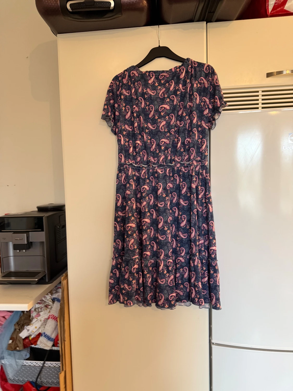 Blå paisleymönstrad klänning Odd Molly - 5