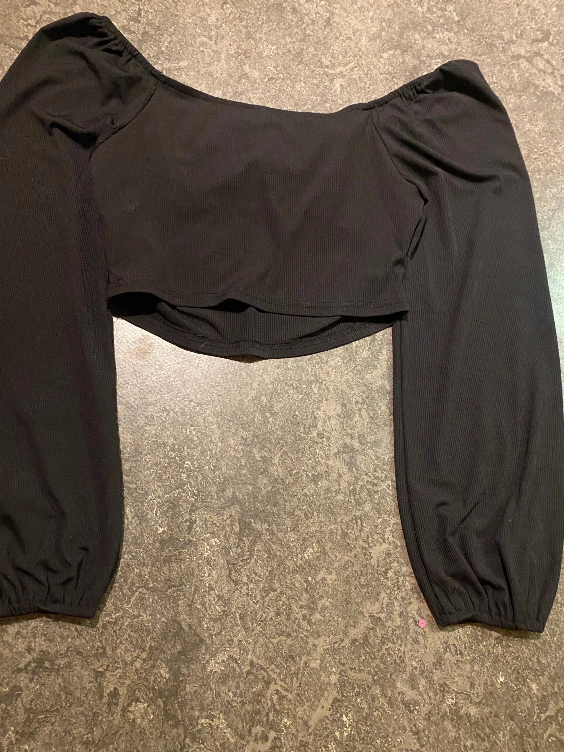 Svart croppad bolerotopp från SHEIN - 4