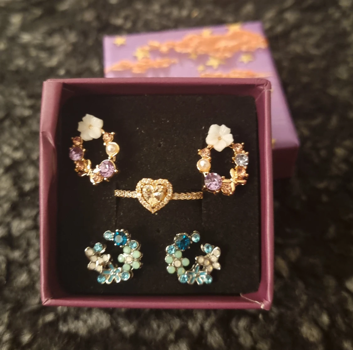 Set med örhängen och ring Strl 8(57) - 3