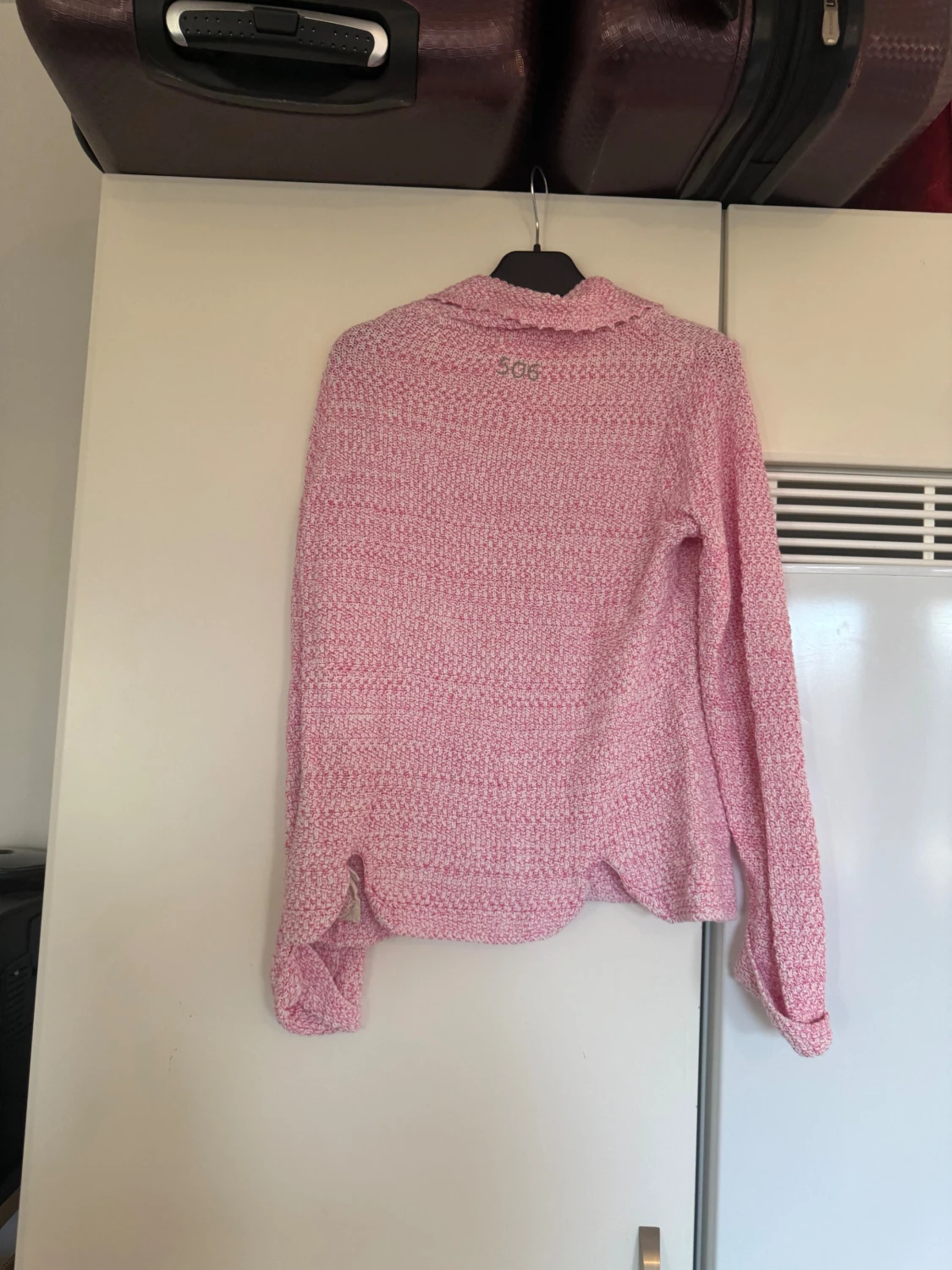 Rosa stickad kofta Odd Molly - 4