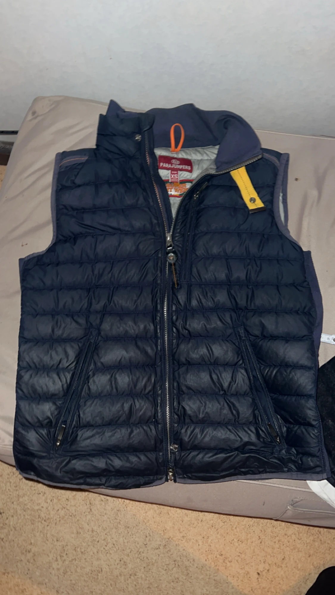 Mörkblå dunväst från Parajumpers XS - 1