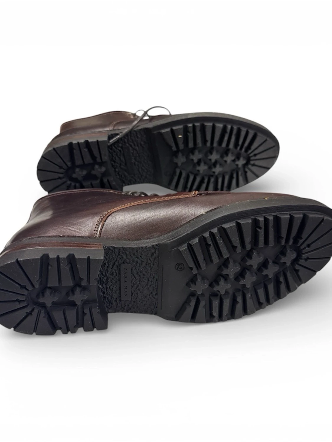 Bruna boots i skinn från Zara Man - 3