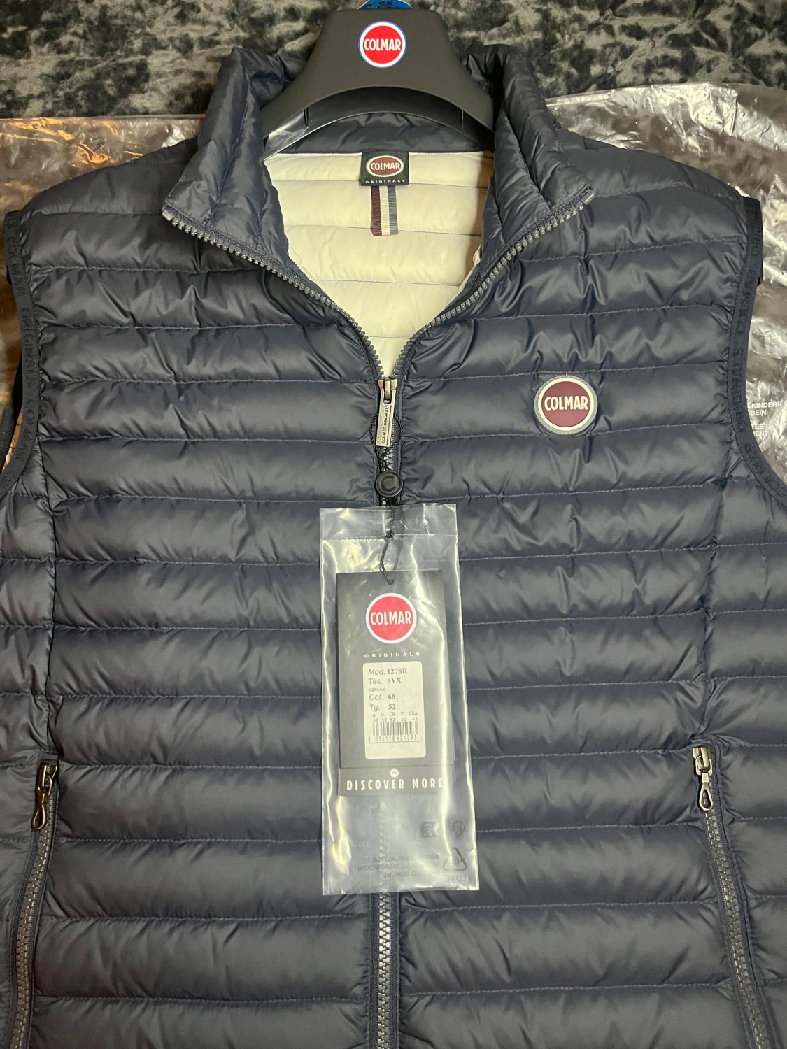 Marinblå Colmar Väst