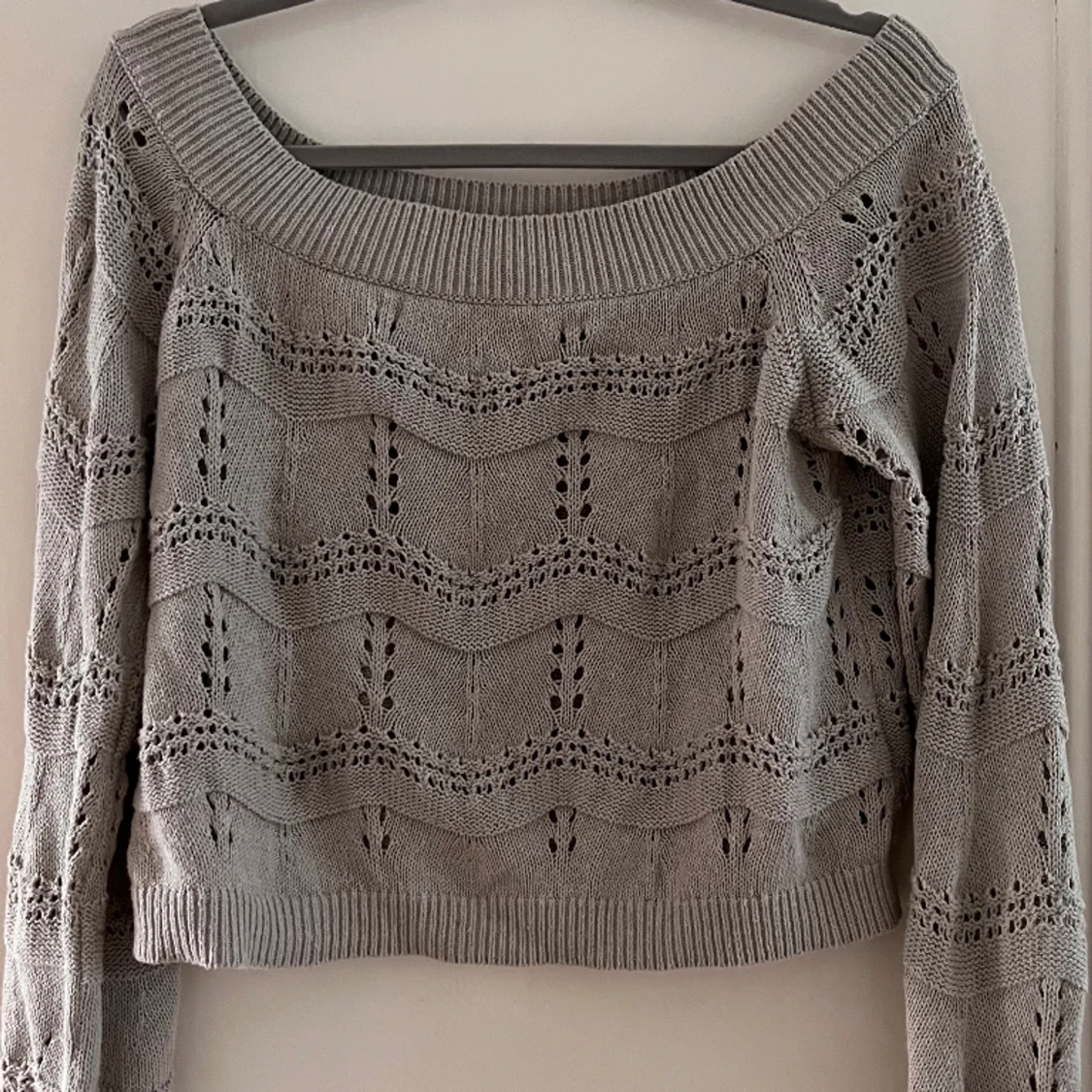 Stickad tröja