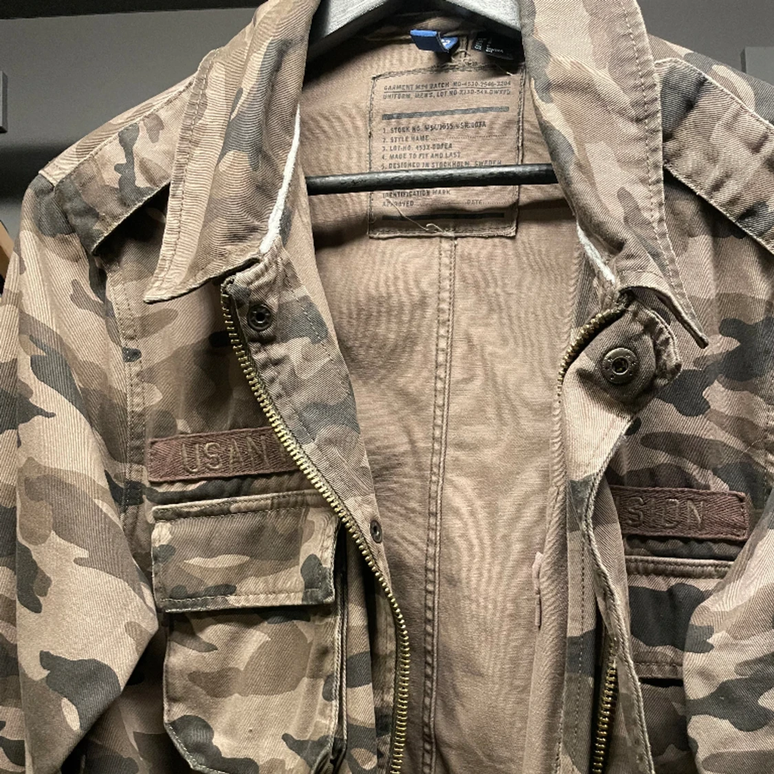 Kort militärjacka  - 90