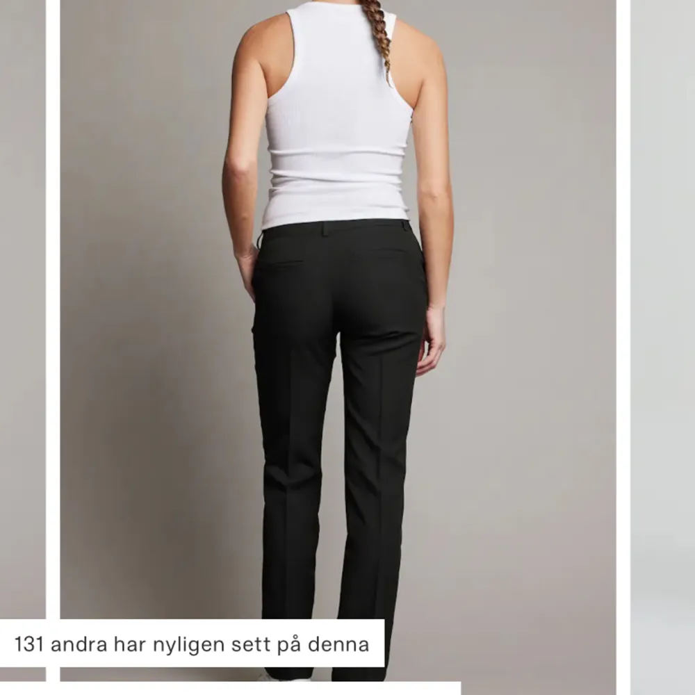 Superfina lågmidjade kostymbyxor, fint skick! 300+frakt💕. Jeans & Byxor.