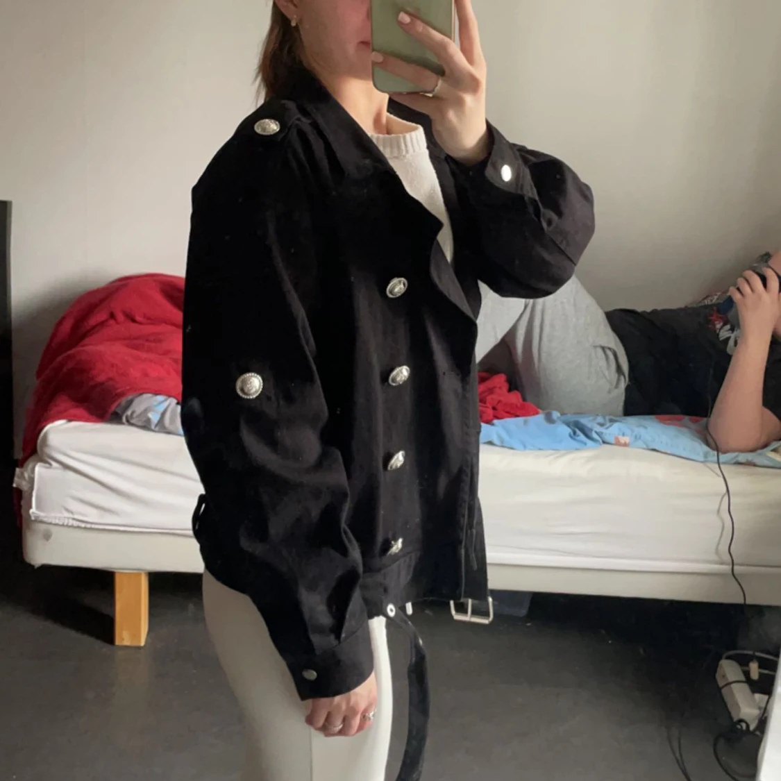 Svart vår jacka - 90