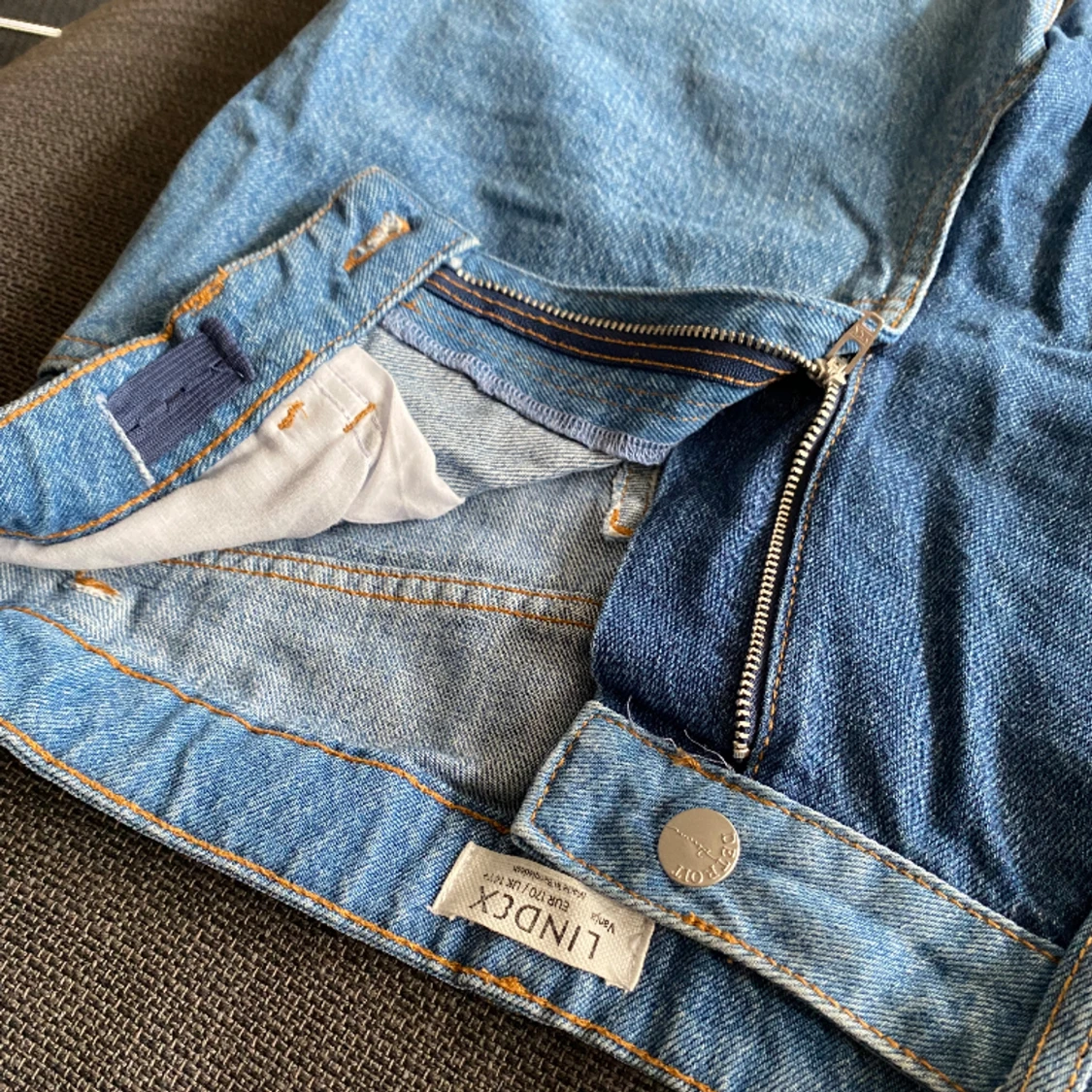 Jeans två-färgade - 90