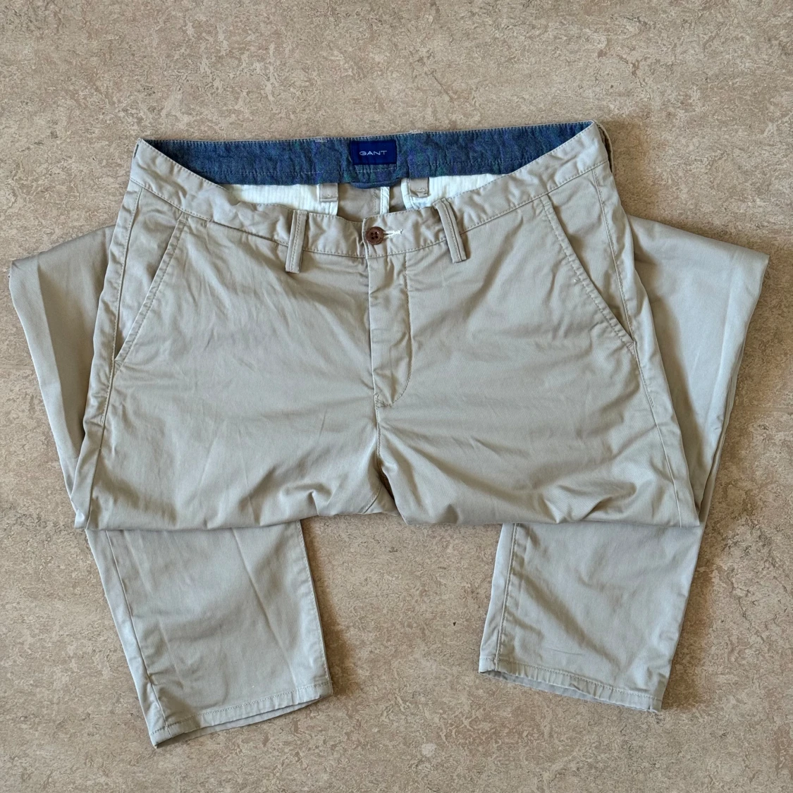 Gant Slim Beige Chinos - 1