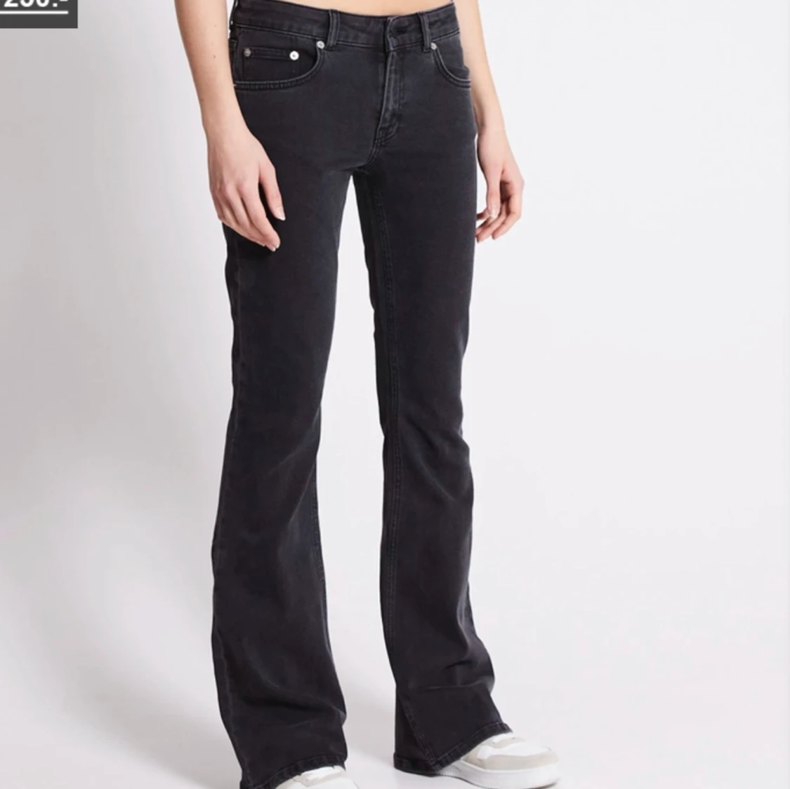 Lågmidjade bootcut jeans