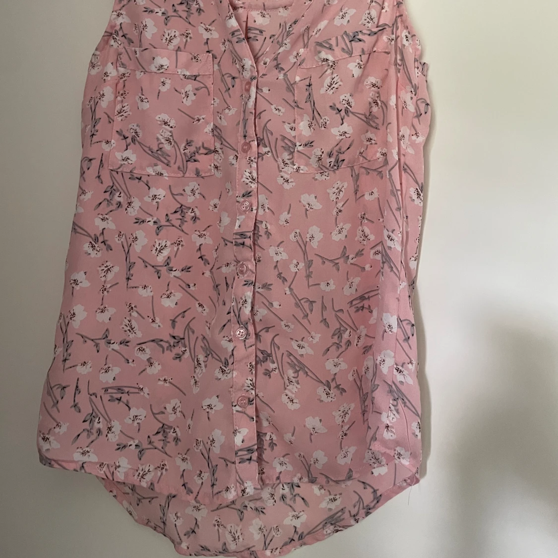 Blommig skjorta - 90