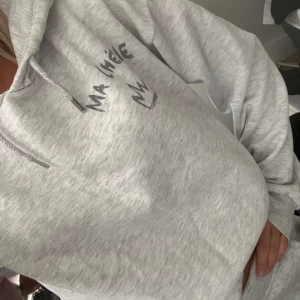 Grå hoddie  - Säljer denna grå hoddie som inte kommer till användning, bra skick 