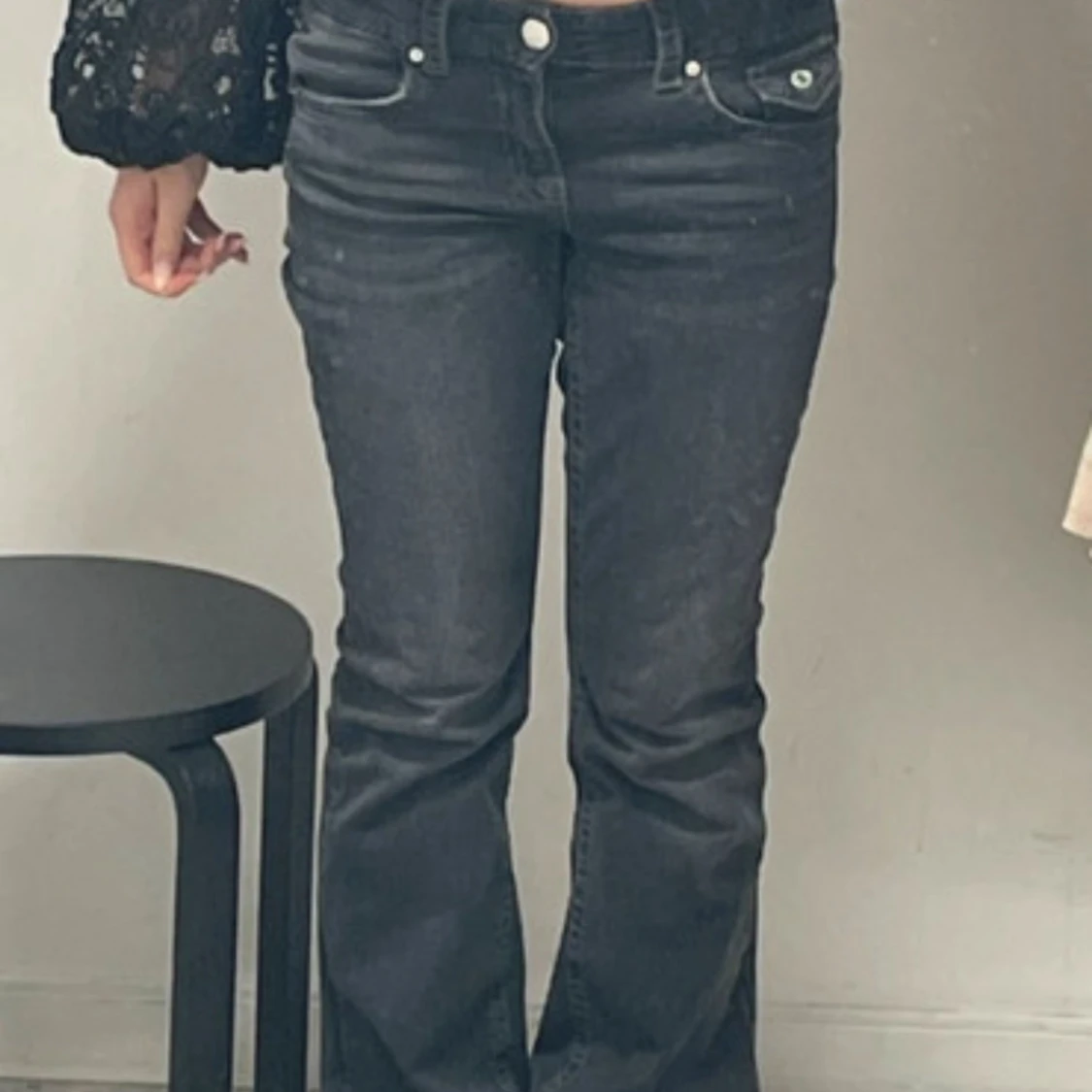 Lågmidjade jeans 