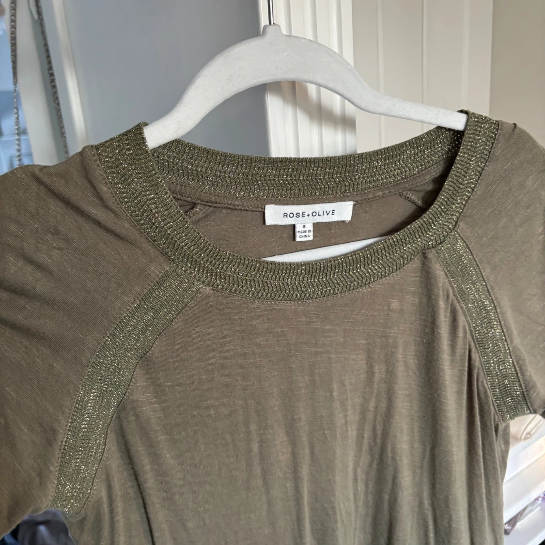 Glittrig tshirt - 90