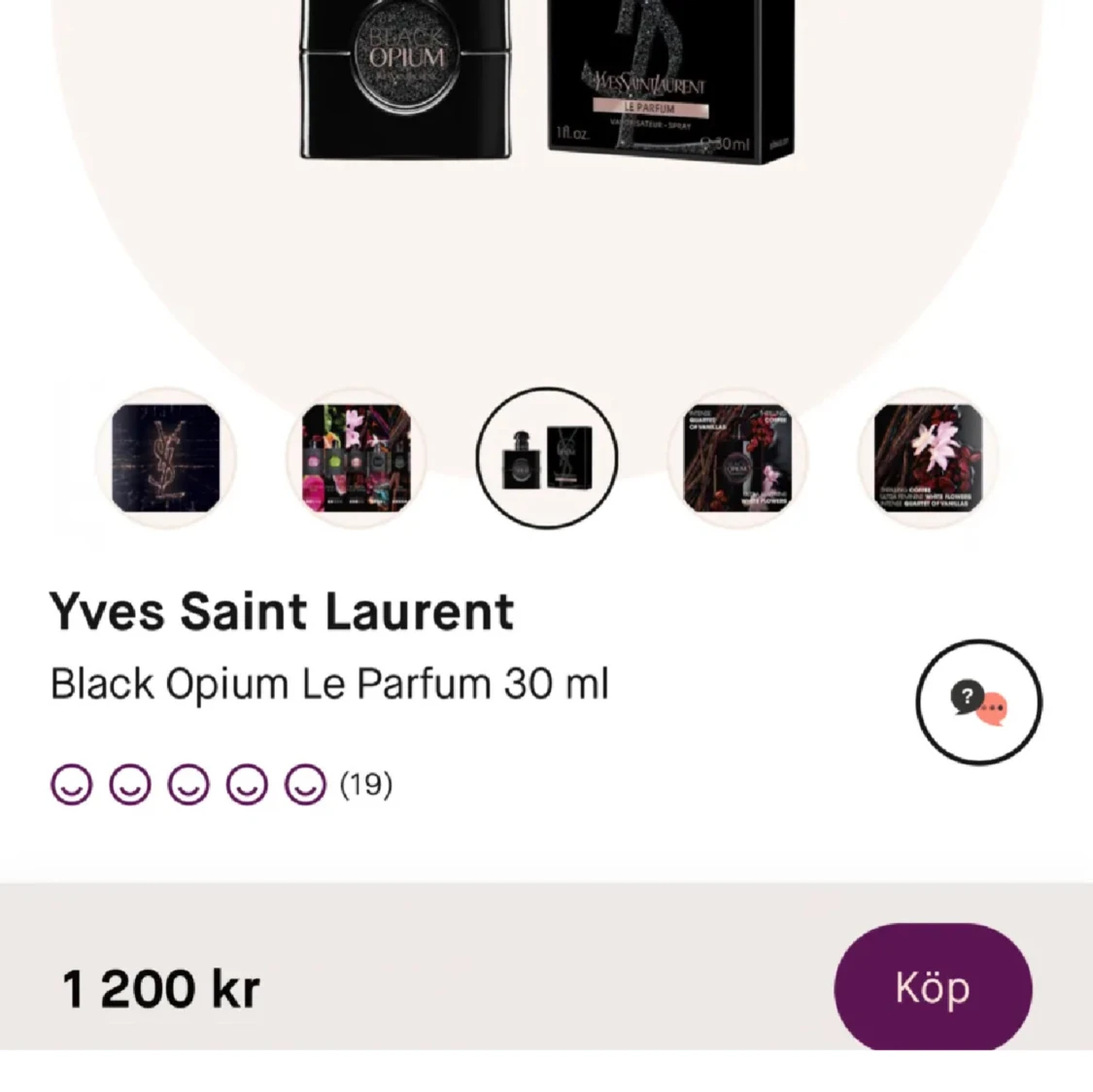 Yves Saint Laurent (Black opium)  - 90