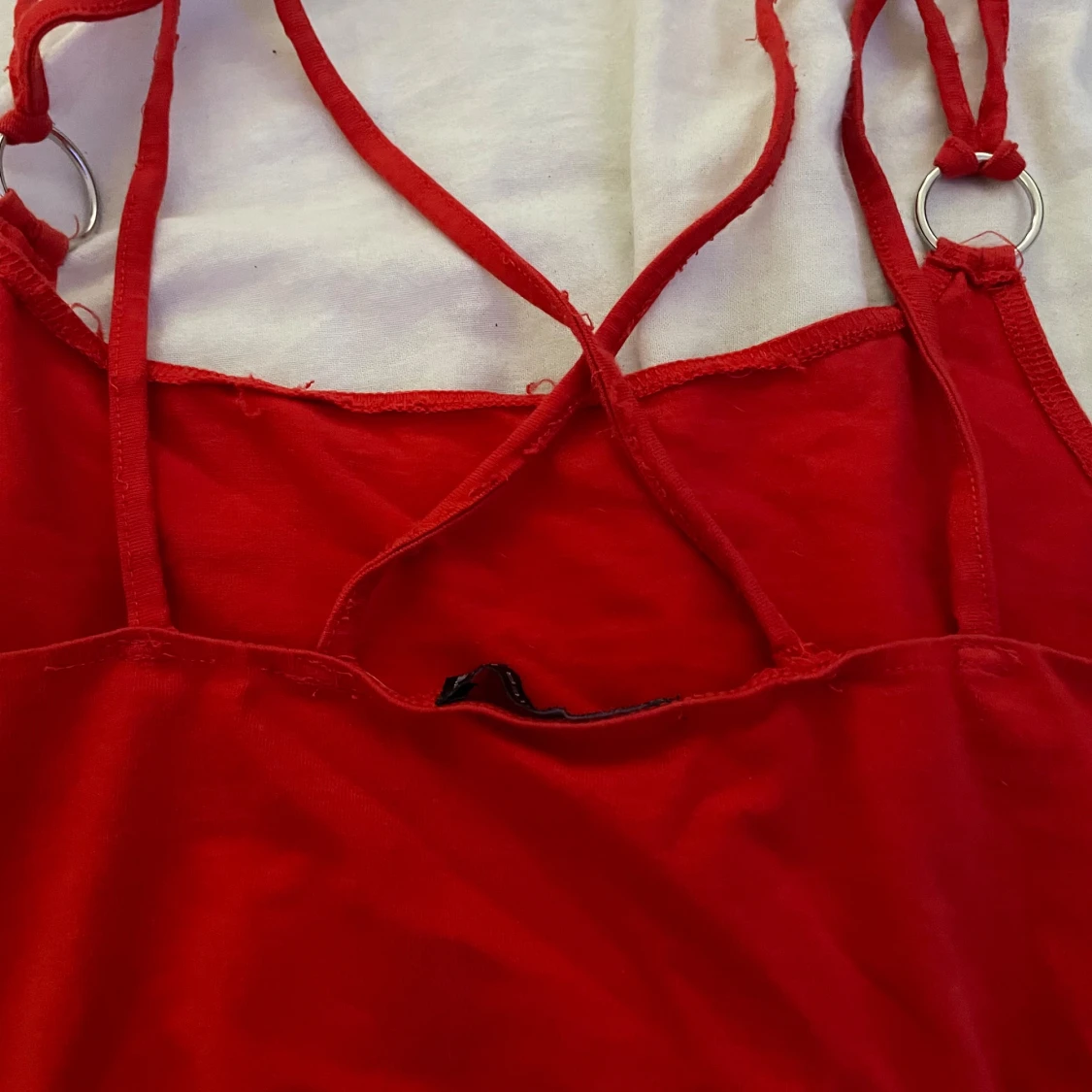 Röd klänning  - 90