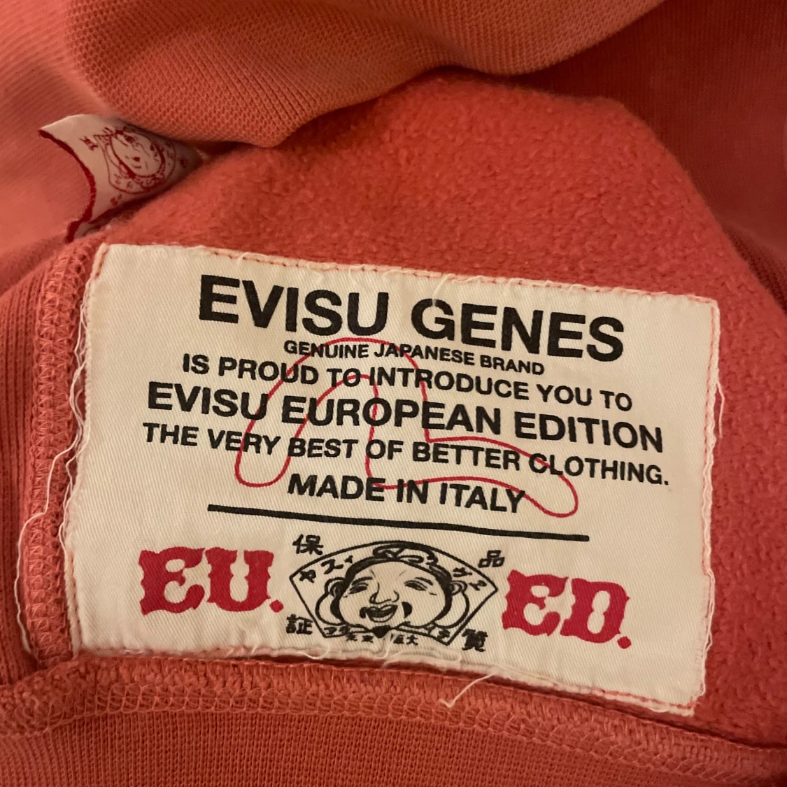 Evisu sweatshirt tjocktröja hoodie  - 90