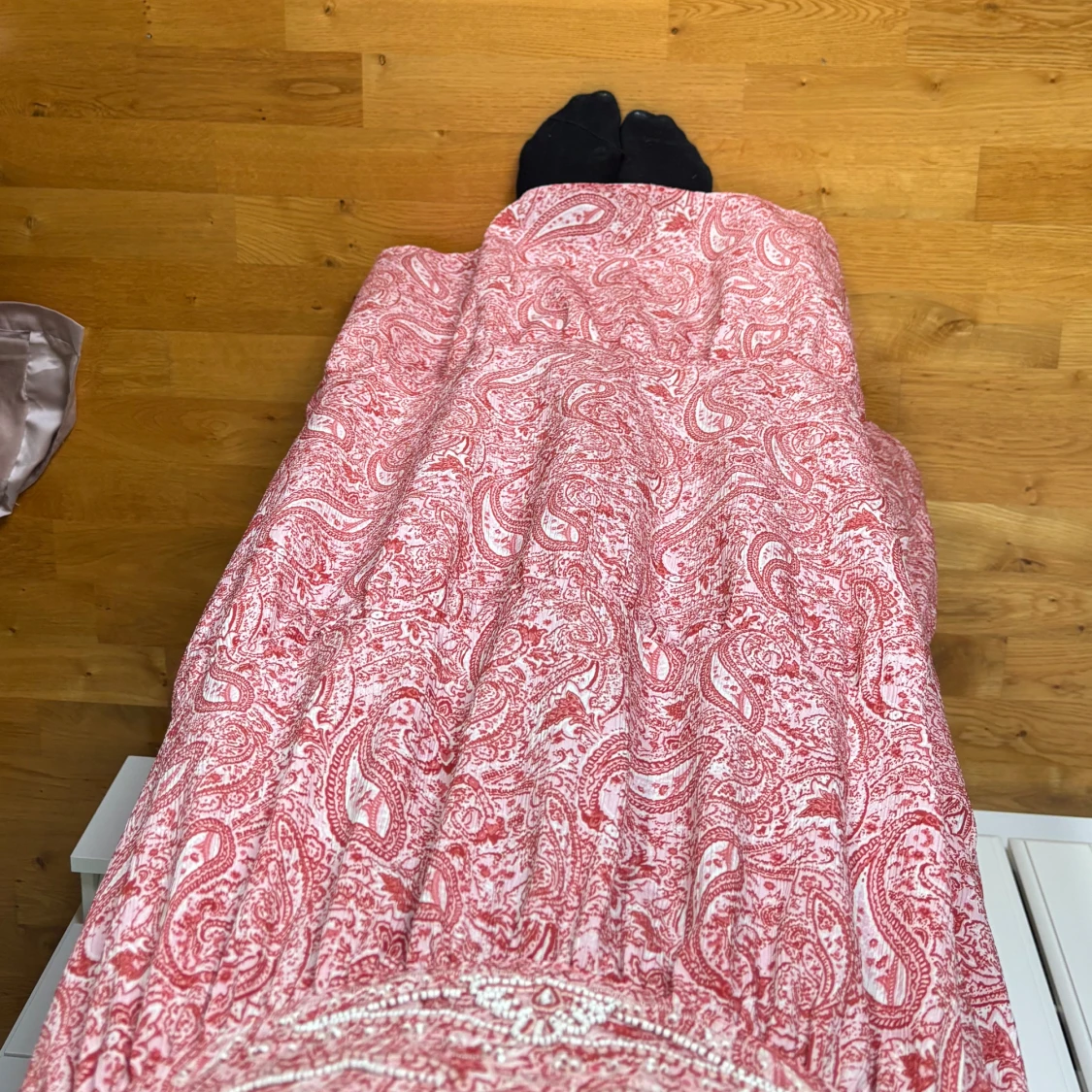 Mönstard långkjol - 91