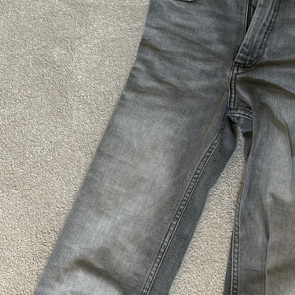 Gråa jeans med slits, Zara - 90