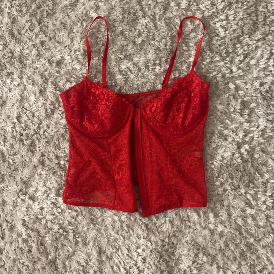 Röd corsett - 90