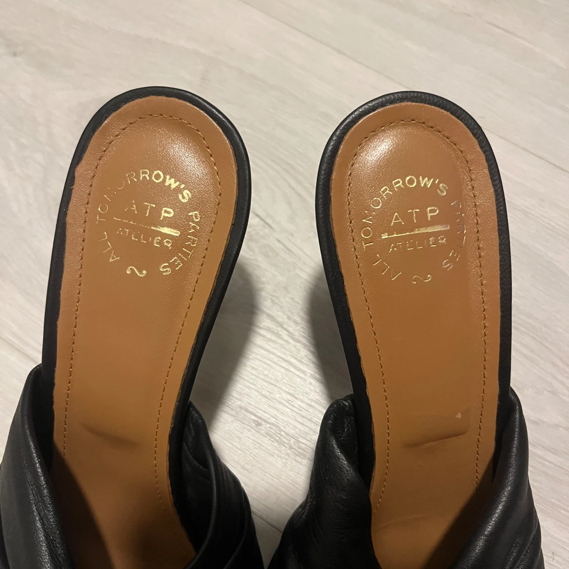 Leather mules från ATP Atelier - 90