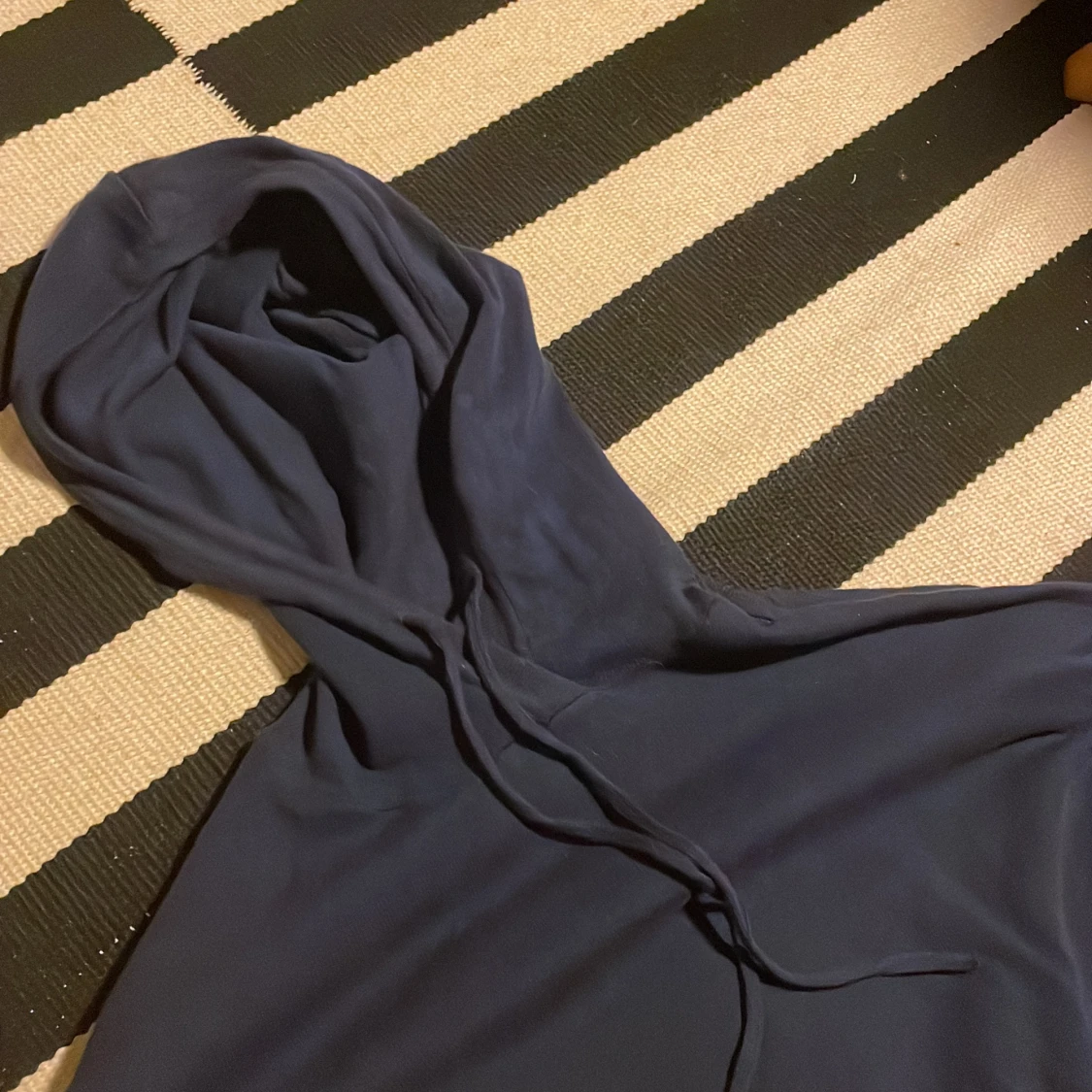 Stickad hoodie  - 90