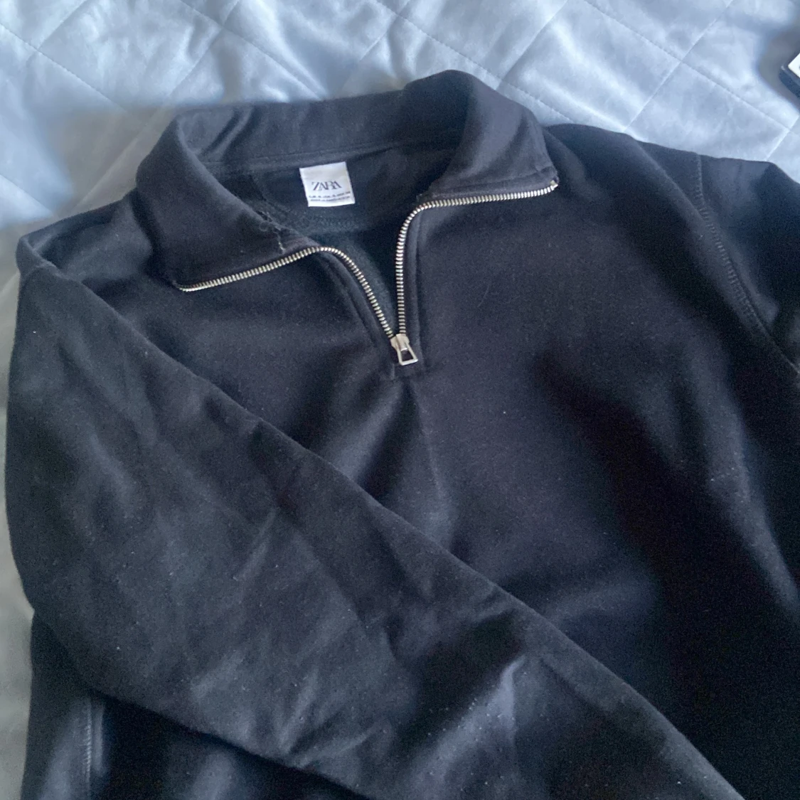 Svart halfzip från zara - 91