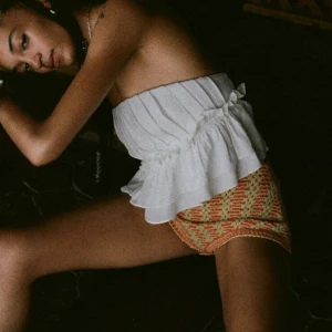 Bandeau topp från zara med öppen rygg - Bandeau topp från zara med öppen rygg. Aldrig använd