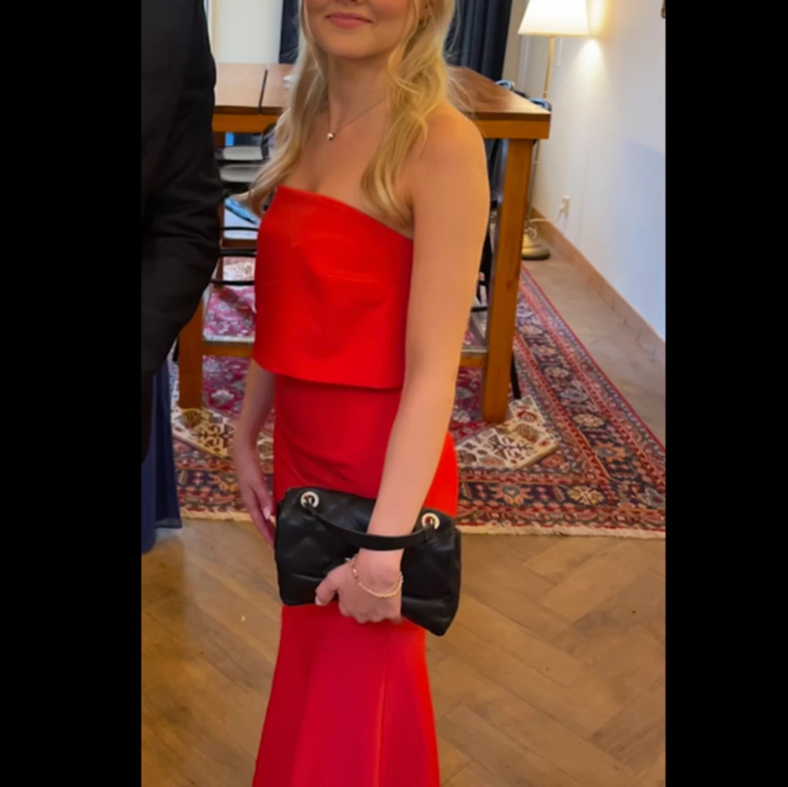 Röd balklänning - 1