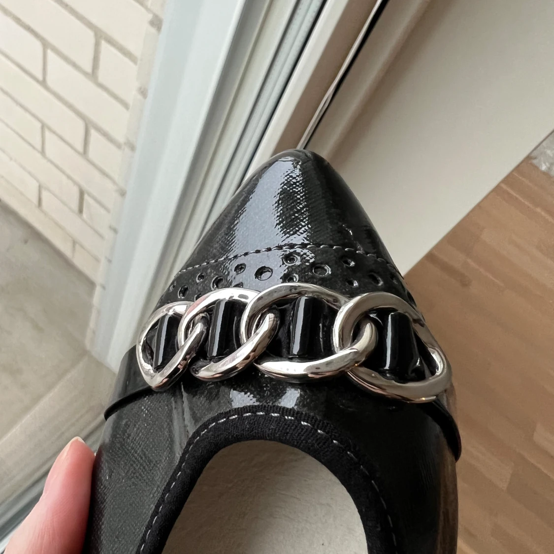 Ballerinaskor med detaljer - 91