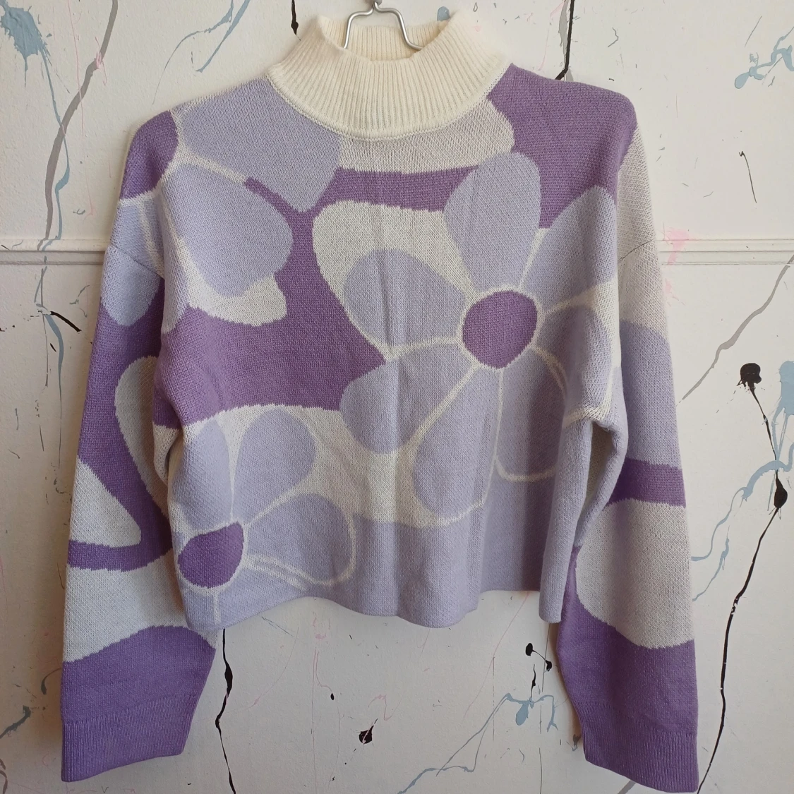 Stickad tröja 