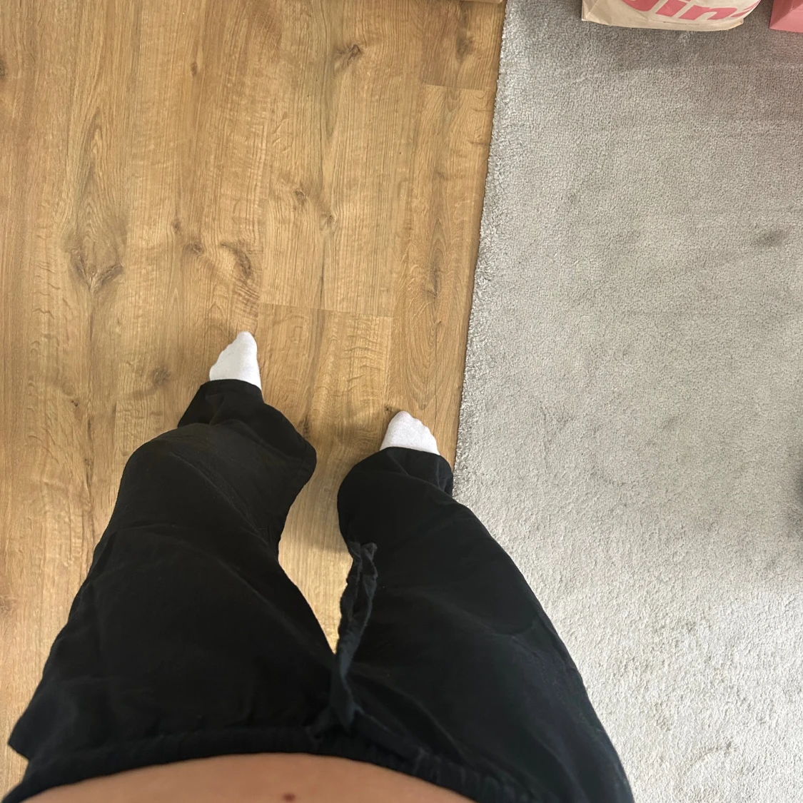 Lågmidjade linnebyxor  - 91