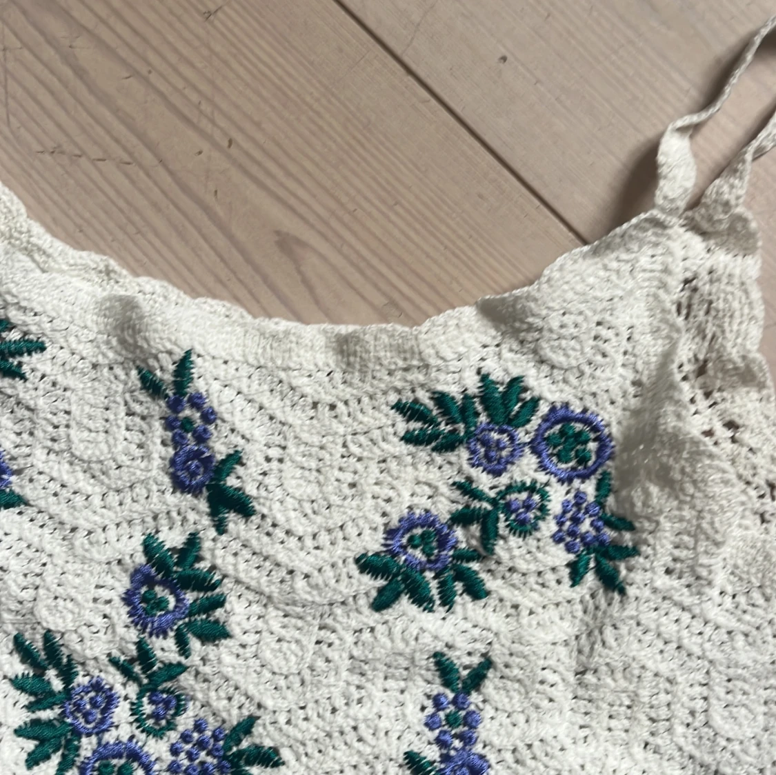 Söt virkad topp - 90