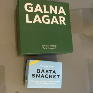 sällskapsspel  - Säljer sällskapsspel i nyskick. Kul att ta fram tillsammans med familj eller vänner vid middagen eller en rolig eftermiddagshäng.