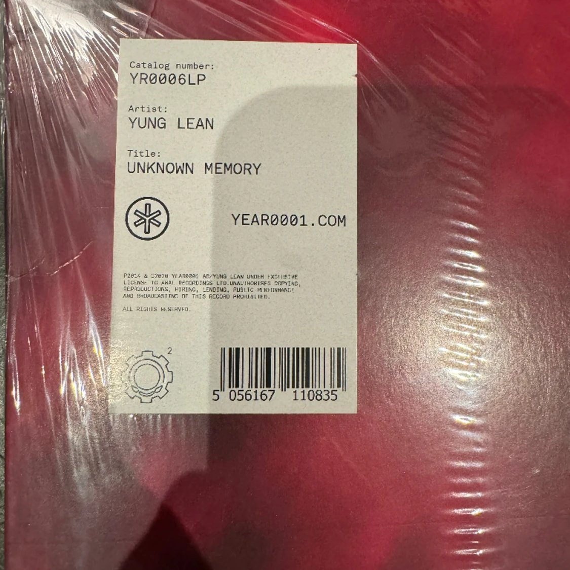 Yung Lean Unknown Memory LP - 91