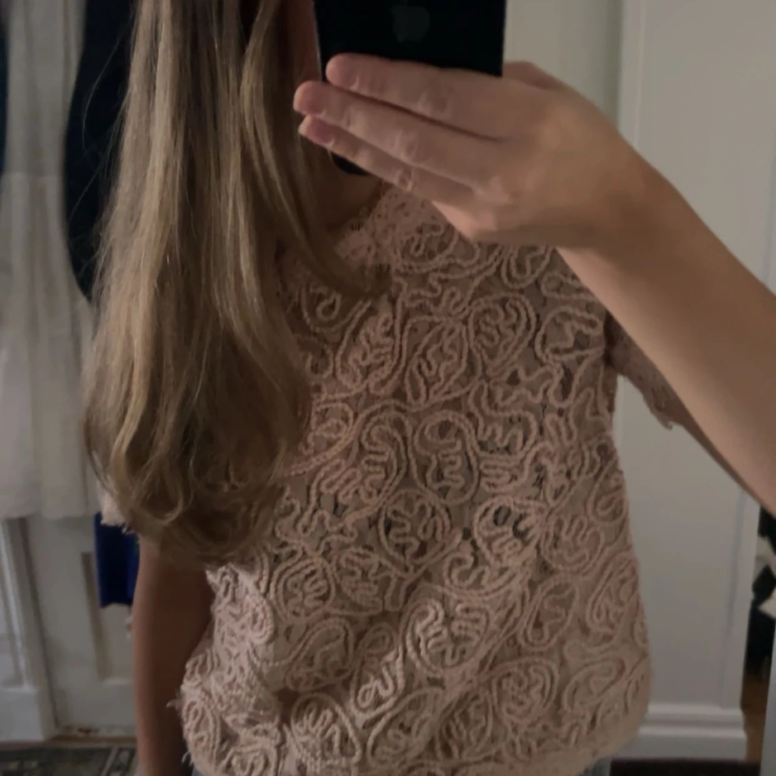 rosa spetstopp  - 90