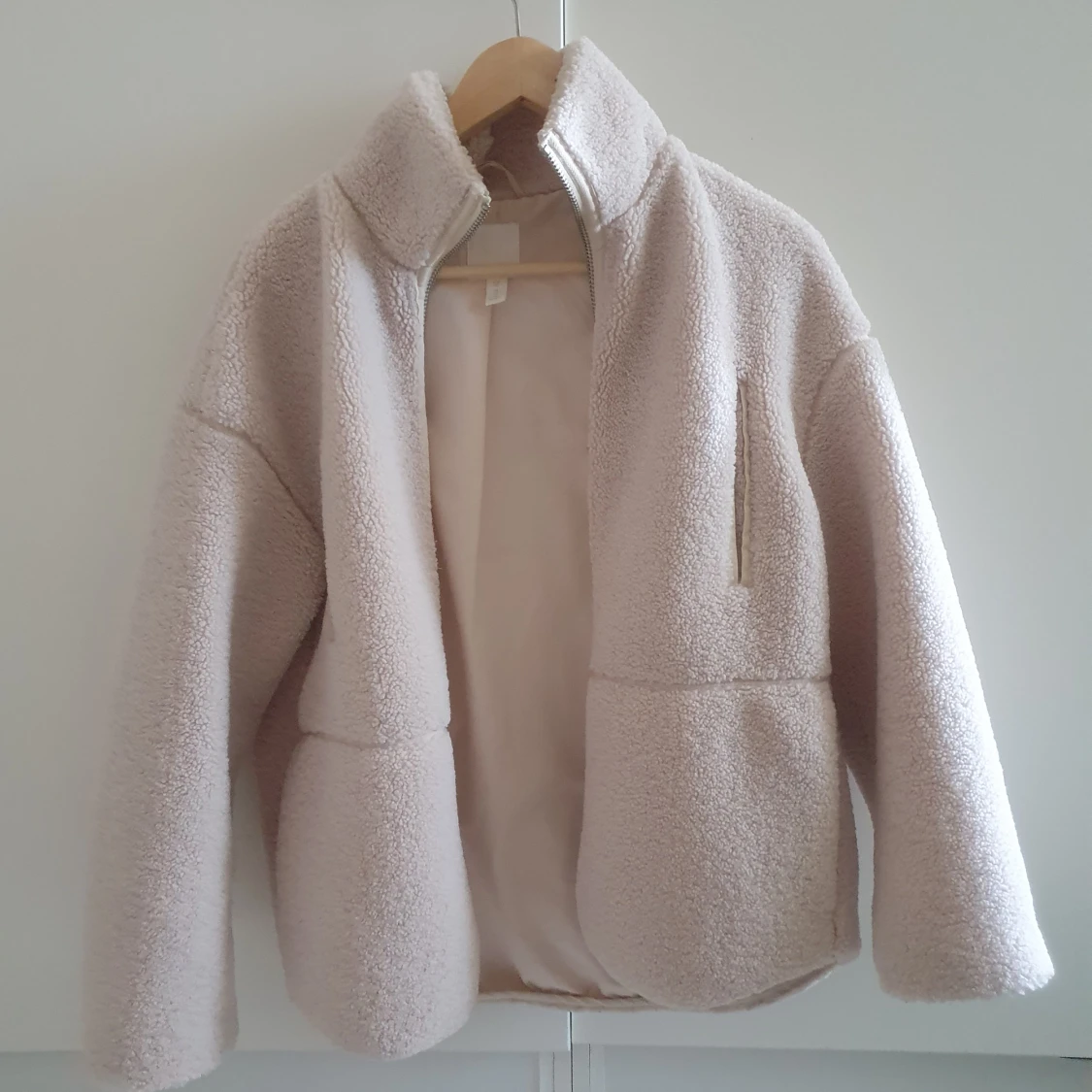 Pilejacka teddyjacka h&m