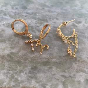 Tre enskilda örhängen från prim-rosé jewellery. I topp skick💞